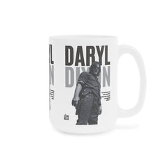 Daryl Dixon Ceramic Mug — The Walking Dead Three-Panel Fan Coffee Cup (11oz/15oz/20oz)