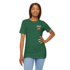 Montana Rules Tee - “3 Things You Don’t Do in Montana: Don’t Pet the Buffalo, Outdrink Canadians, Mess with Cowboy Music”