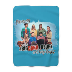 the BIG BANG THEORY - Sherpa Fleece Blanket | Comfort, Gift For Him, Gift For Her, Fan Gift, Birthday Gift, Cozy Gift, Pop Culture, Nerdy