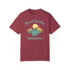 Great Smoky National Park National Park Graphic, Comfort Colors Soft Relaxed Fit Unisex Garment-Dyed T-shirt
