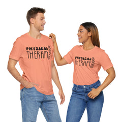 Physical Therapy Unisex Tee - Spine Graphic Gift for PT Student