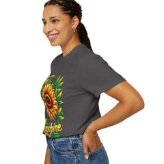 Sunflower 'You Are My Sunshine' Cannabis Graphic T-Shirt