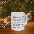 Warning Karen's mug, 11oz, 15oz