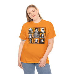 The Brainy Bunch Tee — Vintage Scientist Portraits Graphic T-Shirt
