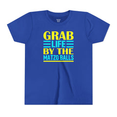 Funny Passover Matzo Balls Quote Youth Short Sleeve Tee