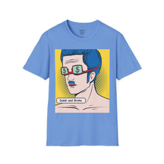 Dumb And Broke Guy Unisex Softstyle T-Shirt  Pop Art
