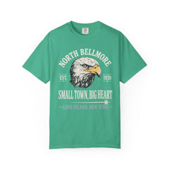 Your Home Town Personalized Eagle T‑Shirt — "Small Town, Big Heart"