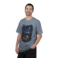 Moonlit Forest T-Shirt – Nature Lover Camping Shirt