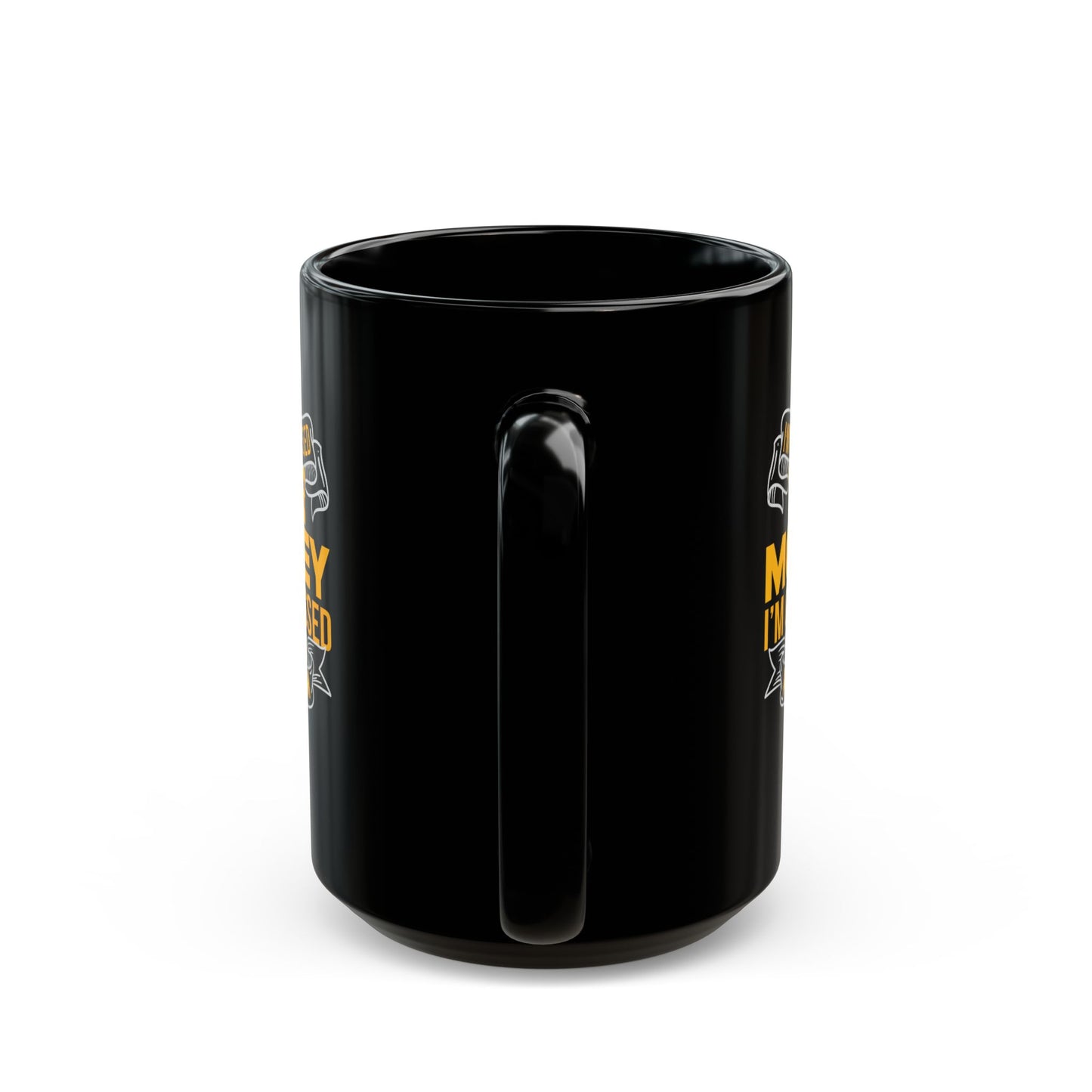 I'm Not Obsessed With Money, I'm Obsessed With Freedom - Graphic Black Mug (11oz, 15oz)