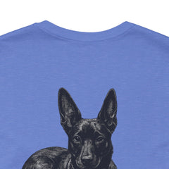 Dog Mom T-Shirt — Personalized Your Dog Image  Tee (Custom Name)
