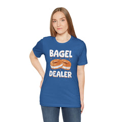 Funny Bagel Dealer Tee - Graphic Shirt