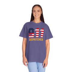 Vintage 911 Dispatcher Garment Dyed T-Shirt