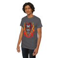 Flaming Fire Vampire - Graphic Unisex Heavy Cotton Tee