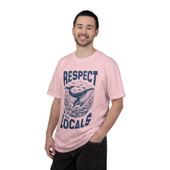 Respect the Locals Whale T-Shirt — Marine Conservation Graphic