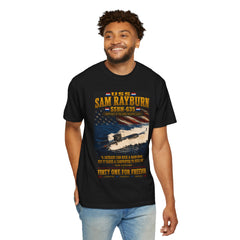 USS Sam Rayburn SSBN-635 Submarine T-Shirt — "Forty One for Freedom" Patriotic Navy Tee