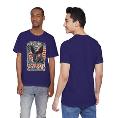 Personalized with your Dogs name and image Patriotic Dog T-Shirt