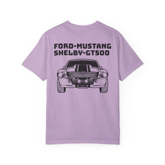 Ford Mustang Shelby GT500 Unisex T-Shirt - Classic Car Enthusiast Comfort Colors Garment Dyed Tee