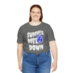 Summer Meltdown Graphic Tee — "Summer Melt Down" Sun Design