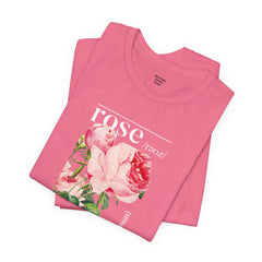 Rose Definition Unisex Tee - Symbol Of Romance, Love, Beauty And Courage