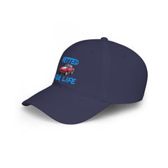 Vetted For Life Hat — Vintage Red Car Baseball Cap