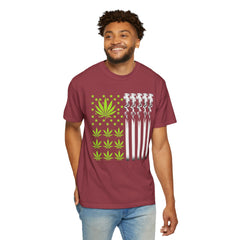WEED FLAG - Comfort Colors Garment Dyed Shirt