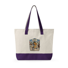 Who Let The Dogs Out  Baldwin Harbor Animal Hospital Canvas Tote — Zippered Tote Bag for Dog Lovers