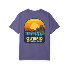 Olympic National Park Unisex T-Shirt, Vintage Graphic Tee, Nature Lover Gift, Travel Souvenir, Outdoor Adventure Apparel, Unisex Casual Wear