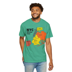 NYC Sitcoms Tour Comfort Colors T-shirt - Unisex Garment-Dyed