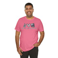 Peace Love Back The Blue in Arizona, Graphic Unisex Short Sleeve Tee