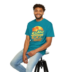Del Boca Vista Graphic - Unisex Garment-Dyed T-shirt