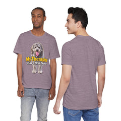 My Therapist Has A Wet Nose Personalized with your dog(s) image T-Shirt