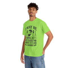 Humorous Barber Tee, Funny Barber Gifts, Unisex Cotton Shirt, Barber Appreciation, Father's Day Gift Tee, Hair Stylist T-Shirt