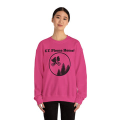 E.T.  The Movie - Unisex Heavy Blend Crewneck Sweatshirt | Alien Lover | E.T. Movie | Gift For Him | Gift For Her | Fan Gift