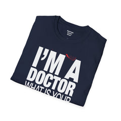 Doctor - Unisex Softstyle T-Shirt | Doctor Awareness, Medical Wear, Gift For Him, Scrubs Lover, Hospital Staff Gift, Gift For Him