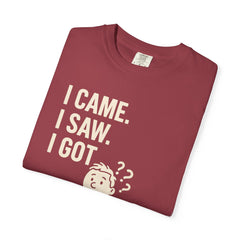 Funny Unisex Garment-Dyed T-Shirt, Bamboozled Shirt, Humorous Tee, Gift for Him/Her, Quirky Casual Wear