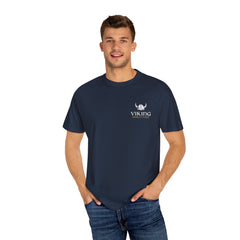 Viking World Tour T-Shirt, Garment-Dyed Apparel, Unisex Graphic Tee, Norse Mythology Gift, Festival Attire, Casual Wear
