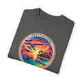 Josies On A Vacation Far Away Graphic Unisex Garment-Dyed T-shirt