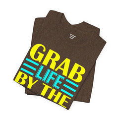 Funny Passover Grab Life By The Matzo Balls Quote T Shirt