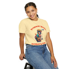 Tropical Beats Graphic T-Shirt — Feathery Feats Design