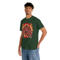 Fiery Fire Kraken - Graphic Unisex Heavy Cotton Tee