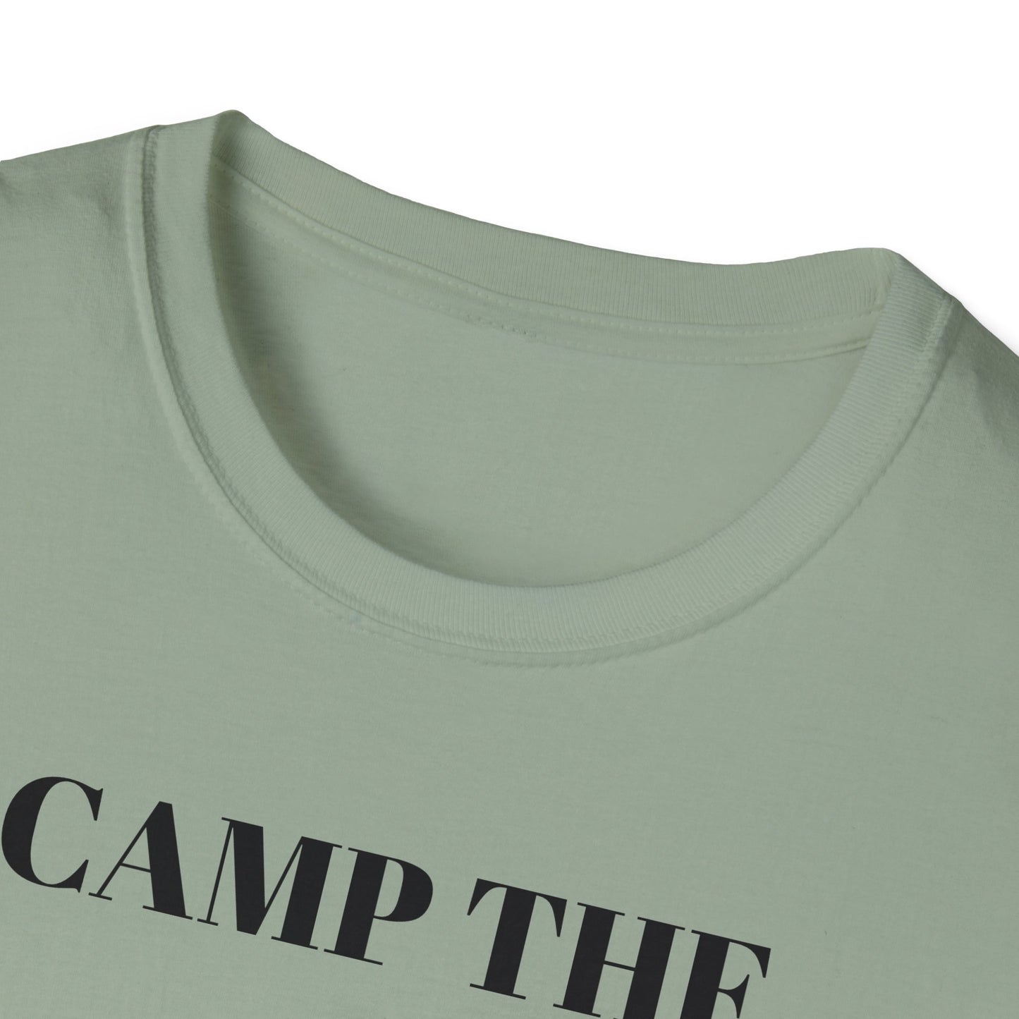 Camp The Catskillsi Unisex Softstyle T-Shirt  Catskill Mountains New York