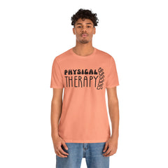 Physical Therapy Unisex Tee - Spine Graphic Gift for PT Student