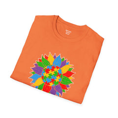 Autism awareness tee, softstyle, unisex autism shirt, short sleeve autism tee, shirt for autism, support autism shirt, gift for autistic kid