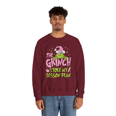 Grinch Stole My Lesson Plan Sweatshirt