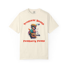 Tropical Beats Graphic T-Shirt — Feathery Feats Design