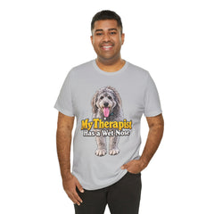 My Therapist Has A Wet Nose Personalized with your dog(s) image T-Shirt