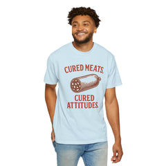 Cured Meats Graphic Tee - Funny Foodie Wear, Gift for Meat Lovers