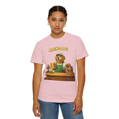 Golden Retriever Brewer Beer T-Shirt — Cute Brew-Dog Graphic Tee