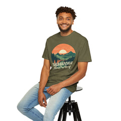 Shenandoah National Park Graphic, Comfort Colors Soft Relaxed Fit Unisex Garment-Dyed T-shirt