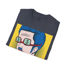 Dumb And Broke Guy Unisex Softstyle T-Shirt  Pop Art